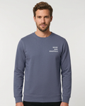 Sweater - Nood aan knuffels - Blauwgrijs - Unisex